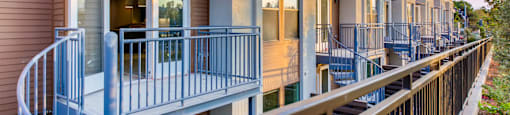 Patio Seating at The Rylan Apartments