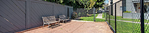 spacious dog run at Morning View Terrace Apartment Homes, California, 92026