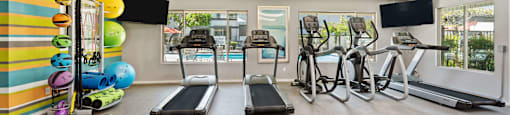 Fitness center at Hills at Hacienda Heights