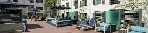 Rooftop Deck at Pine at 6th