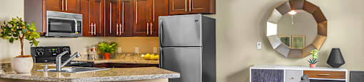 Furnished Kitchen Photo at 2150 Apartments