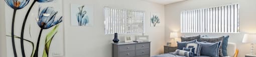Master Bedroom at The District Apartment Homes
