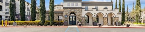 Parking and Entrance at Victoria Arbors Apartment Homes