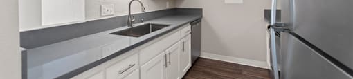kitchen with quartz countertops  Morning View Terrace Apartment Homes, California, 92026