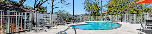 resort style hot tub & pool at Morning View Terrace Apartment Homes, California, 92026