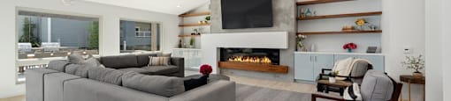 comfortable community space at Pointe Luxe Apartment Homes, San Diego, CA, 92110
