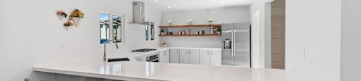 clubhouse with full kitchen at Pointe Luxe Apartment Homes, San Diego, CA, 92110