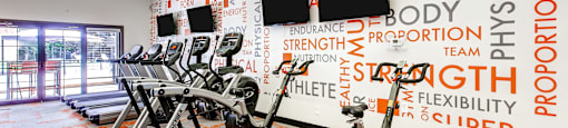 Gym at 3300 Tamarac Apartments