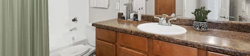 Bathroom at Scottsdale Horizon Apartments