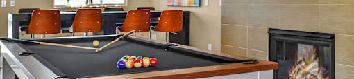 Pool Table at 2150 Apartments