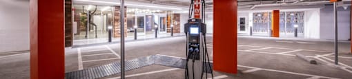 EV charging station at Capitol650
