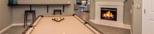 Billiards Table at Atwood Apartments, California, 95610