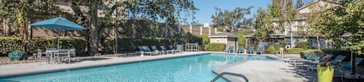 Resort-Style Pool at Atwood Apartments, California, 95610