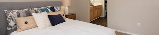 Master Bedroom at Atwood Apartments, Citrus Heights, California