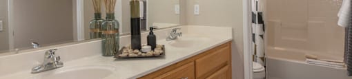 Luxurious Bathrooms at Atwood Apartments, California