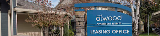 Leasing Center External View at Atwood Apartments, Citrus Heights, California