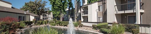 Fountain at Waterfield Square Apartments