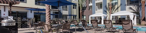 take a dip in our resort style pool