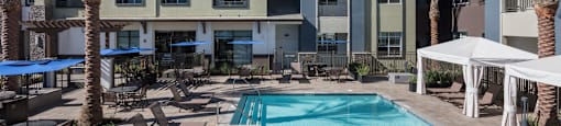 take a dip in our resort style pool