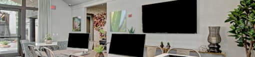 Conference Room With TV at Andante Apartments, Phoenix, 85048