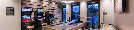 Pool Tables at Andorra Apartments