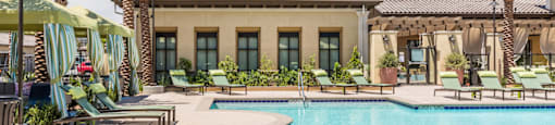 Outdoor Pool at Andorra Apartments