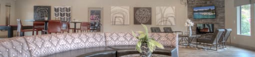 Clubhouse Lounge at Vizcaya Hilltop  Apartments, Nevada, 89523