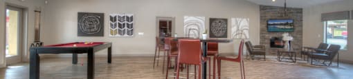 Resident Clubhouse at Vizcaya Hilltop  Apartments, Reno, NV