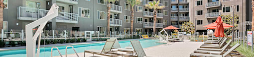 Resort Style Pool at Aya Apartments
