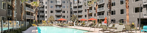 Resort Style Pool at Aya Apartments