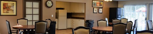 Community space at Morning View Terrace Apartments in Escondido