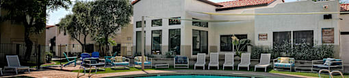 Resort Inspired Pool with Sundeck at Elevate at Discovery Park, Tempe