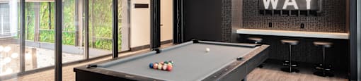 Pool Table at Eleanor