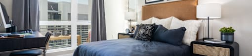 Main Furnished Bedroom at Eleanor