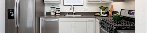 Kitchen at Evolve at South Bay