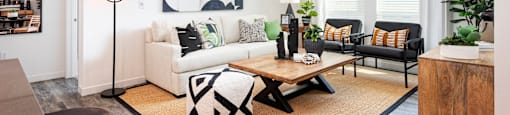 Living Room at Evolve at South Bay