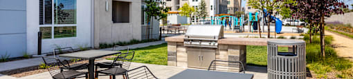 Outside Grill at Evolve at South Bay