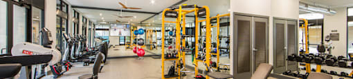 Fitness center at Marc San Marcos Apartments