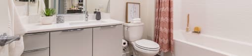 Bathroom Views at The Herald Apartments
