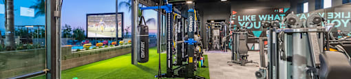 State of the Art Fitness Center at The Herald Apartments