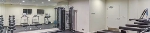 State of the Art Fitness Center at Maddox Apartments
