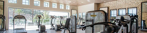 fitness center at Marisol Apartments