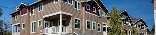 Covered Patios/Balconies at Westview Heights Apartments, 18301 NW Chemeketa Lane, Portland
