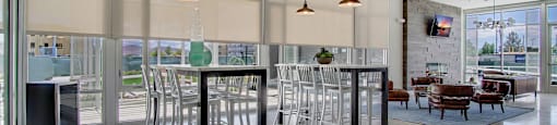 Clubhouse Seating at Parq Crossing Apartments