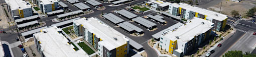 Aerial View at Parq Crossing Apartments