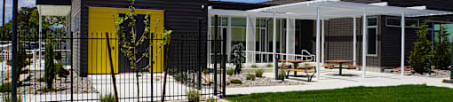 Exterior Views at Parq Crossing Apartments