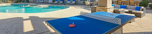Lounge Swimming Pool With Cabana at Scottsdale Horizon Apartments, Scottsdale, 85260