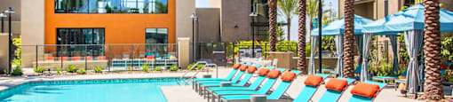 sparkling pool at Pulse Millenia
