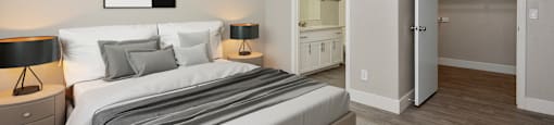 Bedroom at The Retreat Apartments
