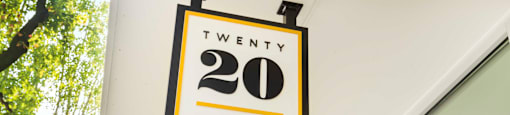 entrance sign at Twenty20 Mad Apartments
